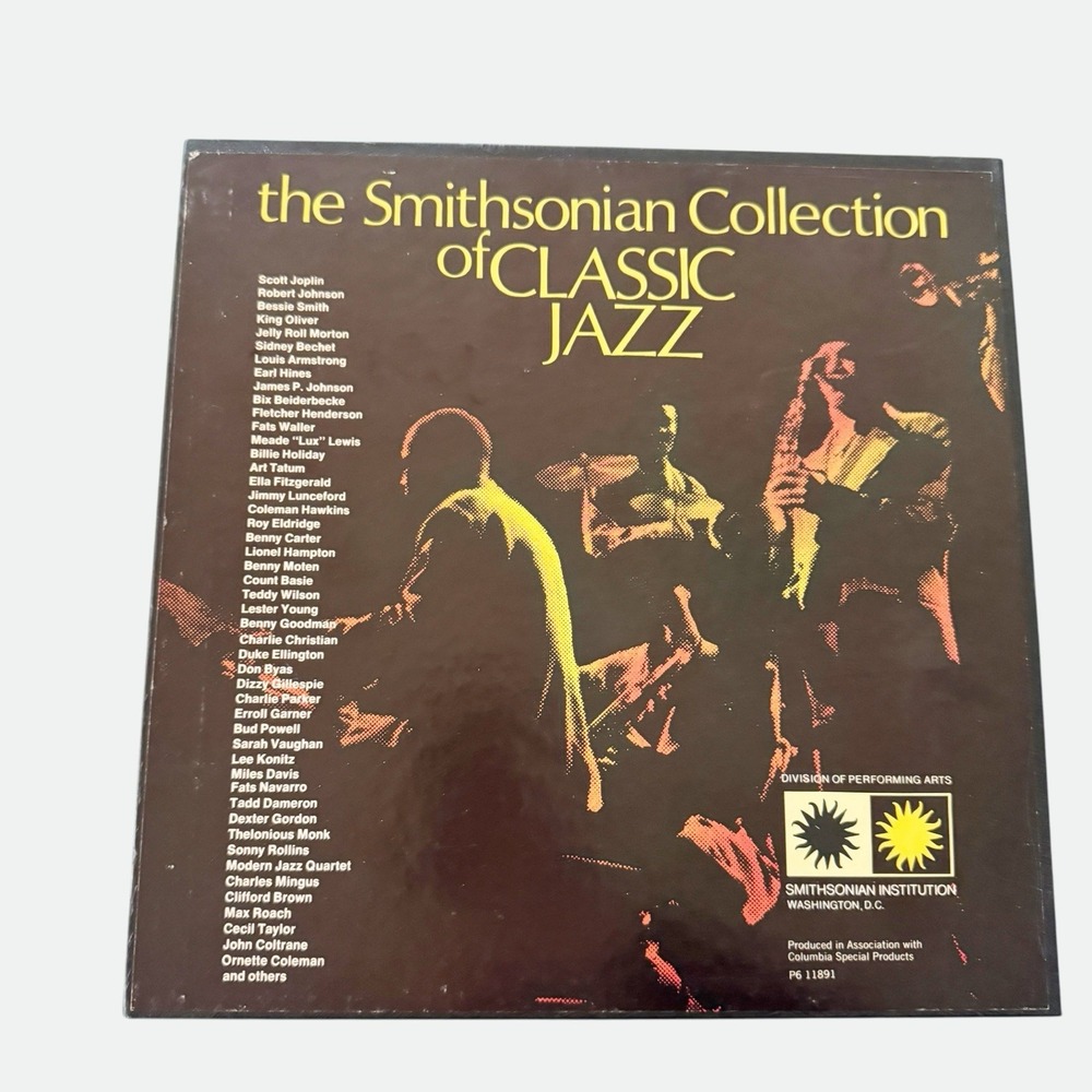 The Smithsonian Collection of Classic Jazz 6 LP Vinyl Box Set with book
